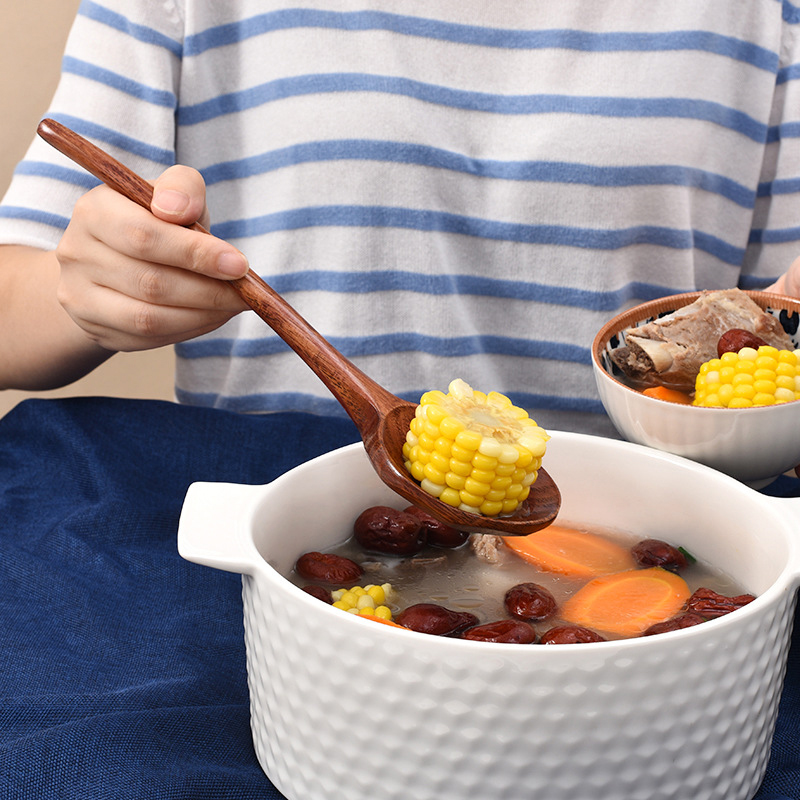 Długa drewniana łyżka do ramen – Home Cooking Japanese recenzja i cena