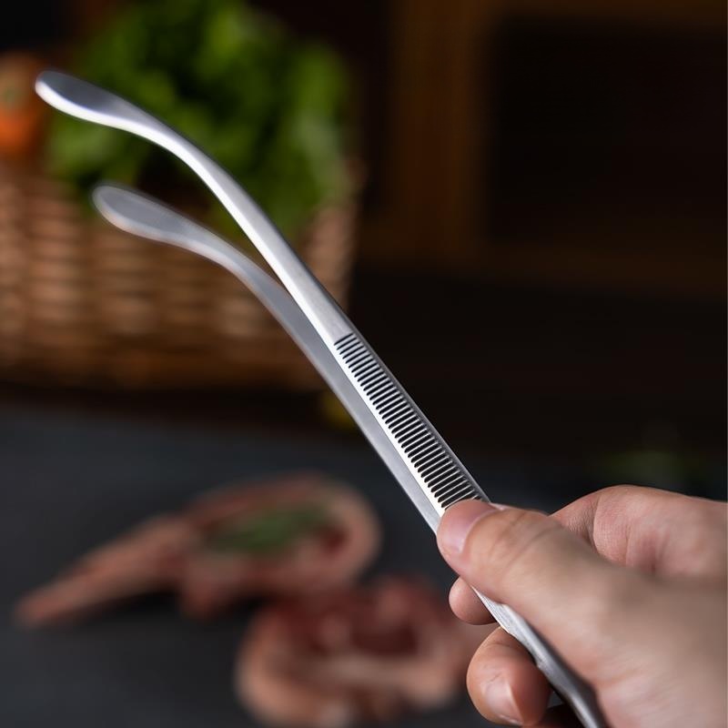 Długa szczypce kuchenna ze sta – Home Cooking Steak recenzja i cena
