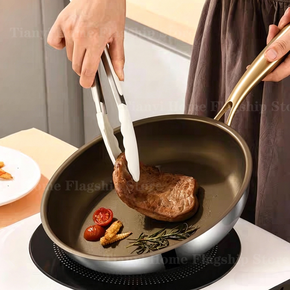 Tytanowa patelnia ze stali nie – Home Cooking Steak recenzja i cena