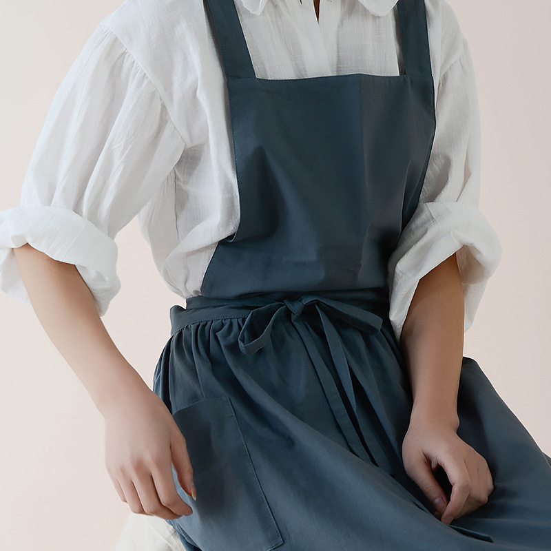 Damski bawełniany lniany fartu – Home Cooking Japanese recenzja i cena
