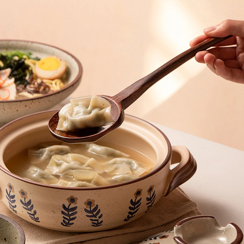 Długa drewniana łyżka do ramen – Home Cooking Japanese recenzja i cena