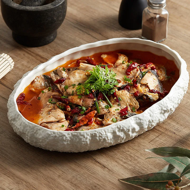Owalny ceramiczny talerz do go – Home Cooking Steak recenzja i cena